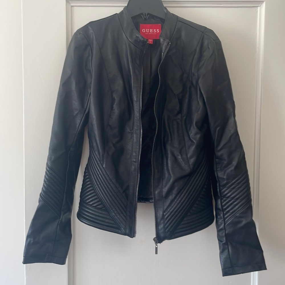 Guess leather jacket